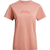 Lundhags Women's Järpen Logo T-shirt Stone Pink