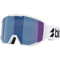 Bliz Spark Matte White/Smoke&Blue