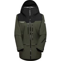 Mammut Women's Haldigrat Hardshell Hooded Jacket  Dark Marsh-Black