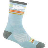 Darn Tough Women's Pacer Micro Crew Ultra-Lightweight With Cushion  Glacier