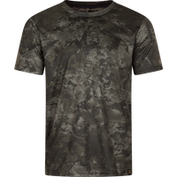 Härkila Men's Noctyx Camo Short Sleeved T-Shirt Axis MSP®Black/Black