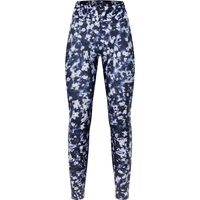 Röhnisch Women's Printed High Waist Tights Indigo Bloom