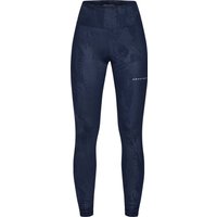 Röhnisch Women's Untamed Emboss Tights Beetle Emboss Navy