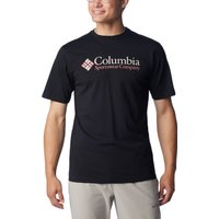 Columbia Men's CSC Basic Logo Short Sleeve Black, Csc Retro Logo