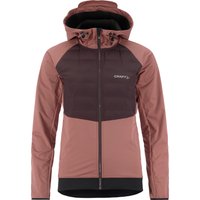 Craft Women's Adv Pursuit Thermal Jacket Rose Brown/Dark Plum