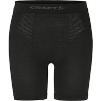 Craft Men's Wool Seamless Boxer 6-Inch  Black