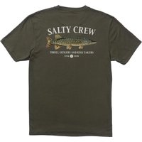 Salty Crew Men's Euro Pike Premium S/S Tee Dusty Olive