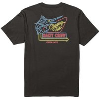 Salty Crew Men's Neon Sign SS Tee Black