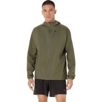 Asics Men's Fujitrail Elite Waterproof Jacket Mantle Green