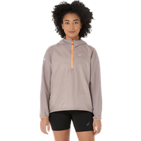 Asics Women's Fujitrail Packable Windbreaker Rainstorm Grey