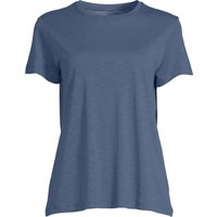Casall Women's Soft Texture Tee Blue Shadow