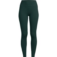 Casall Women's Multi Rib Seamless High Waist Tights Dark Pine