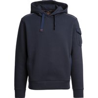Parajumpers Men's Ike Hooded Fleece Blue Navy