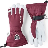 Hestra Army Leather Heli Ski 5-finger Bordeaux