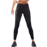 2XU Women's Ignition Shield Compression Tights BLACK/ BLACK REFLECTIVE