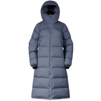 Bergans Women's Urban Down Long Coat Granite Blue