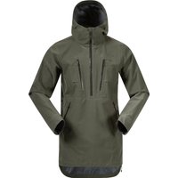 Bergans Women's Hogna 3L Anorak Green Mud