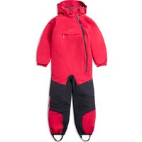 Bergans Kid's Lilletind Insulated Shell Coverall Alpine Rose/dark Shadow Grey