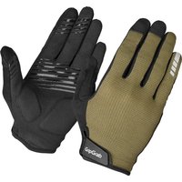 Gripgrab Explr Padded Full Finger Summer Gloves Olive Green