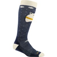Darn Tough Kids' Polar Bear OTC Midweight With Cushion Blue