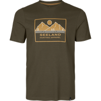 Seeland Men's Kestrel T-Shirt Grizzly Brown