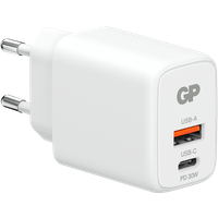 GP Batterier USB Wall Charger PD 30W White