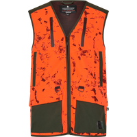 Seeland Men's Trax Blaze Vest Orange Blaze Invis Mpc