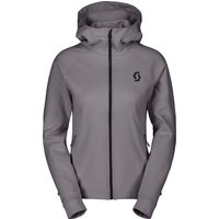 Scott Women's Hoody Defined Warm Zip Evening Grey