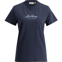 Lundhags Women's Järpen Logo T-shirt Deep Blue