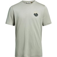 Lundhags Men's Järpen Printed T-Shirt Moss Grey
