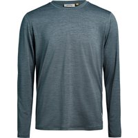 Lundhags Men's Tived Long Sleeve T-shirt Dark Sky Blue