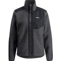 Lundhags Men's Saruk Wool Pile Mid Full Zip Charcoal