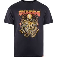 Grundéns Men's Rocktopus Ss T-Shirt Black