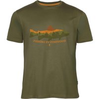 Pinewood Men's Fish T-Shirt Green