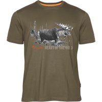 Pinewood Men's Moose T-Shirt H.Brown