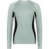 Mons Royale Women's Olympus Longsleeve Glacier/dew/black