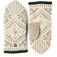 Hestra Nordic Wool Mitt Beige/Offwhite