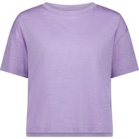 Mons Royale Women's Zephyr Merino Tencel™ Boxy T-Shirt Lupin