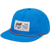 Black Diamond Synthetic Rope Hat Drifter Blue/White Dragon Patch