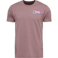 Black Diamond Men's BD Winter Ridge Short Sleeve Tee Dark Mauve