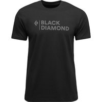 Black Diamond Men's Mini Stacked Short Sleeve Tee Black