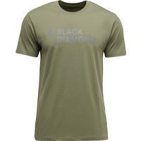 Black Diamond Men's Mini Stacked Short Sleeve Tee Tundra