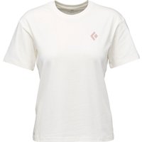 Black Diamond Women's Heritage Badge Short Sleeve Tee Off White