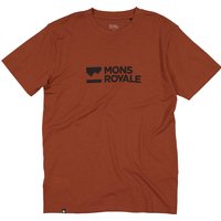 Mons Royale Men's Icon Merino Classic T-Shirt Sienna