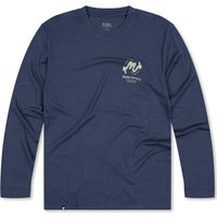 Mons Royale Men's Icon Merino Air-Con Long Sleeve Midnight