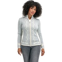 Dale of Norway Women's Christiania Jacket Offwhite/Metal Grey