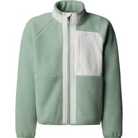 The North Face Girls' Yumiori Full Zip Jacket Slate Moss/White Dune