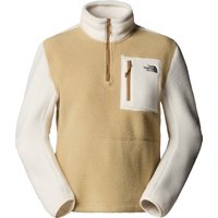 The North Face Women's Yumiori 1/4 Zip Khaki Stone/White Dune