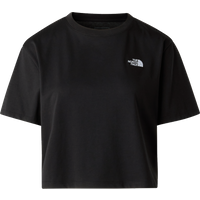 The North Face Women's Evolution Simple Dome Crop Relaxed Short Sleeve T-Shirt TNF Black