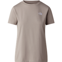 The North Face Women's Evolution Simple Dome Slim Short Sleeve T-Shirt Stone Slab